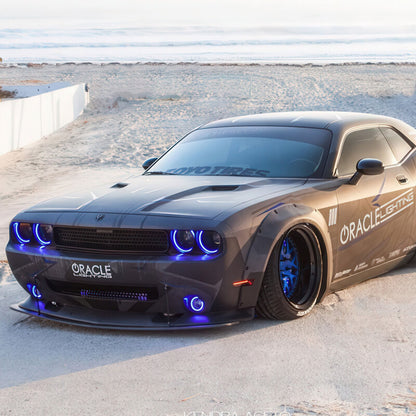 ORACLE Lighting Oracle 08-14 Dodge Challenger Concept Sidemarker Set - Tinted - No Paint