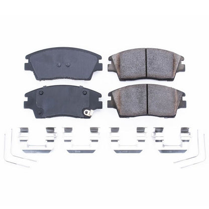 PowerStop Power Stop 17-19 Hyundai Elantra Front Z17 Evolution Ceramic Brake Pads w/Hardware