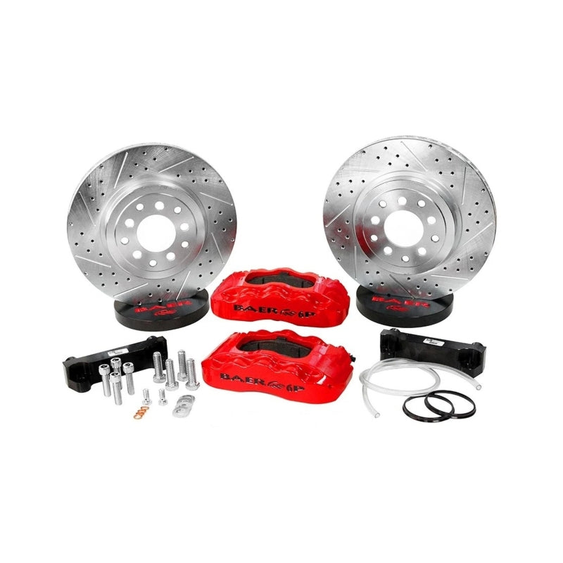Baer Brakes 06-09 Chevy Trailblazer 2/4WD 14in Pro Rear Brake System - Black