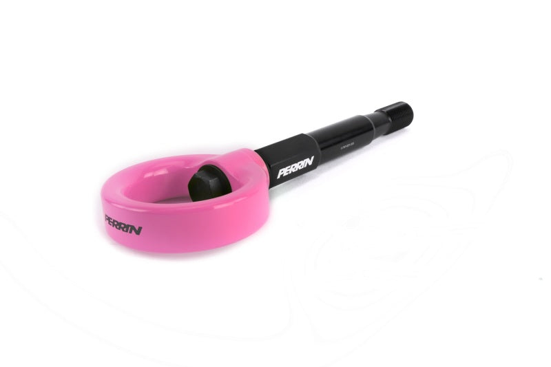 Perrin Performance PERRIN 15-17 Subaru WRX & STI / 13-17 Crosstrek / 12-16 Impreza Tow Hook Kit (Front) - Hyper Pink