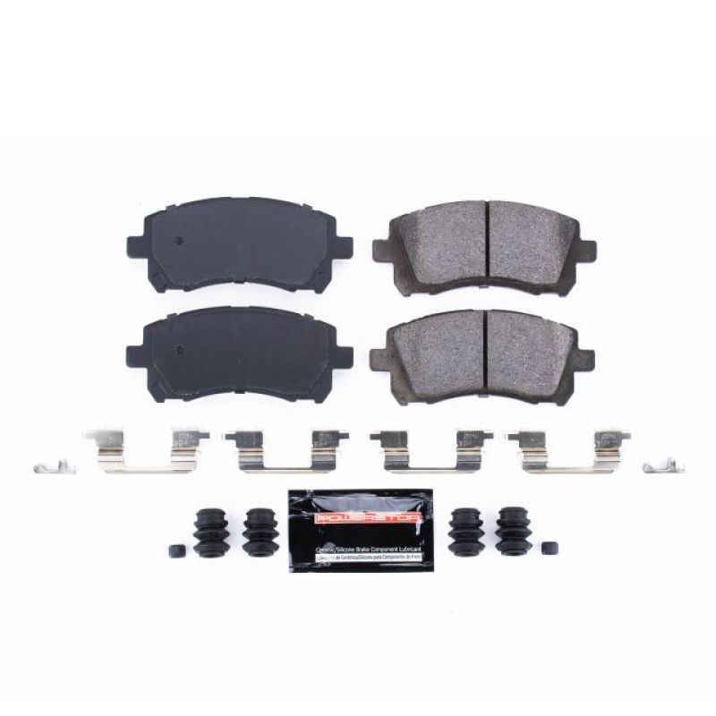 PowerStop Power Stop 98-02 Subaru Forester Front Z23 Evolution Sport Brake Pads w/Hardware