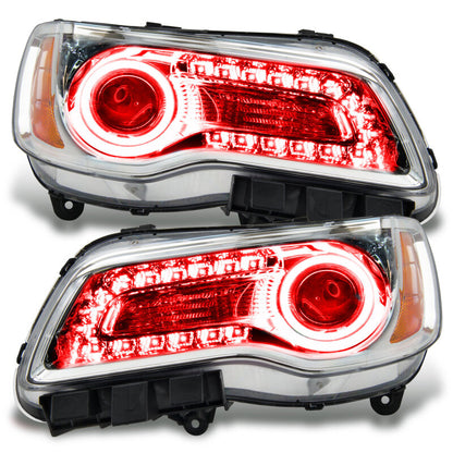 ORACLE Lighting Oracle 11-14 Chrysler 300C SMD HL - Chrome - NON HID - ColorSHIFT w/o Controller