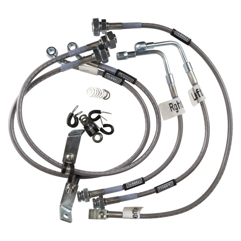Russell Performance 99-04 GM Silverado/Sierra 1500 Truck 4WD Brake Line Kit