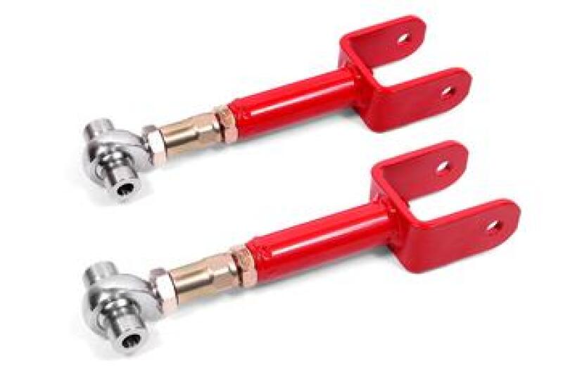 BMR Suspension BMR 78-87 G-Body Upper Control Arms DOM On-car Adj Rod Ends - Red