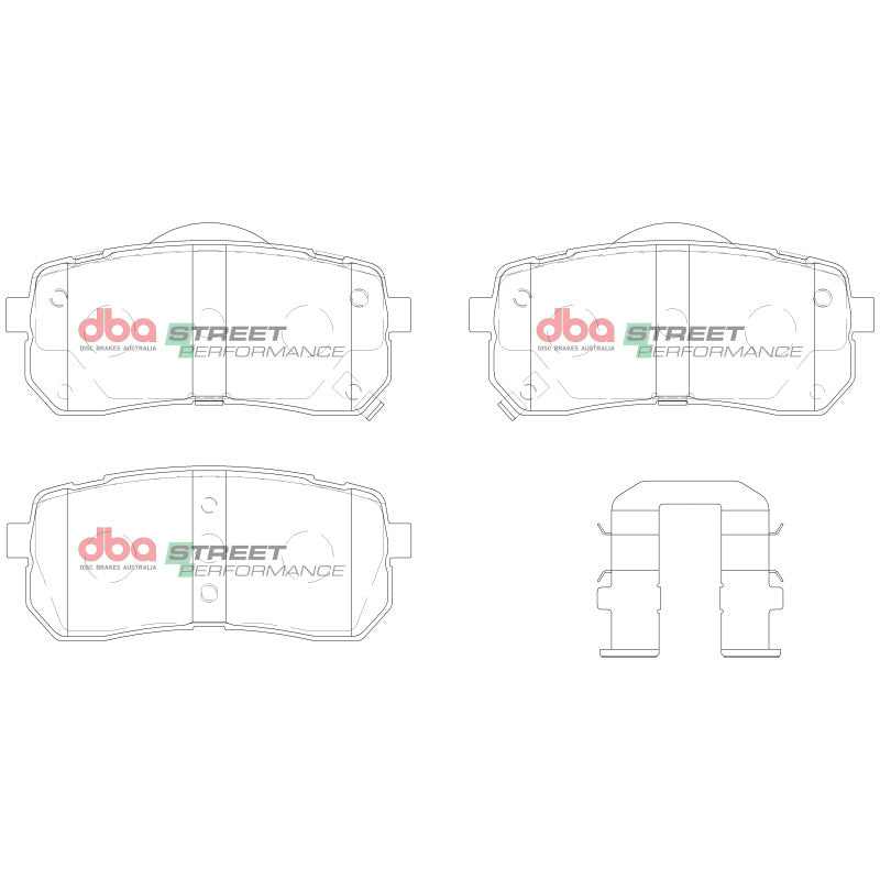 DBA 07-12 Hyundai Veracruz Rear SP Performance Brake Pads