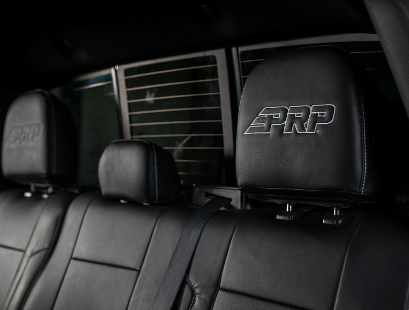 PRP Seats PRP 12-14 Ford Raptor  Rear Bench Seat Covers- Black with Silver Stitch