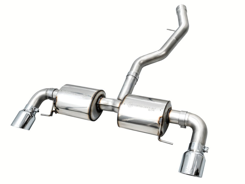 AWE Tuning 19-23 BMW 330i / 21-23 BMW 430i Base G2X Touring Axle-Back Exhaust - Chrome Silver