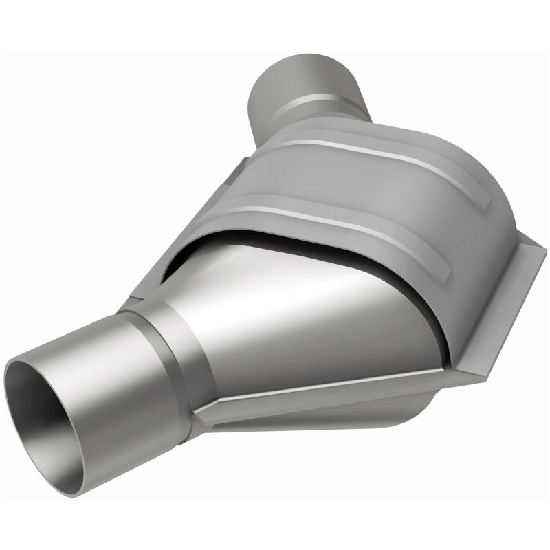 MagnaFlow Universal Catalytic Converter 2.00inch Angled Inlet/Outlet