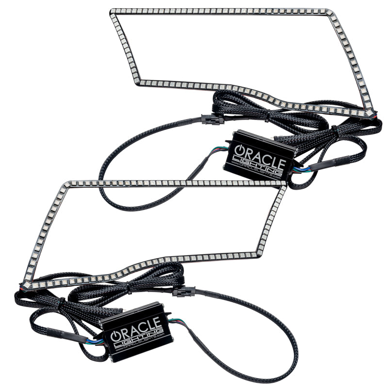 ORACLE Lighting Oracle Dodge Ram Sport 09-18 LED Headlight Halo Kit - ColorSHIFT w/o Controller