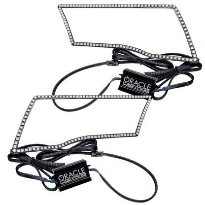 ORACLE Lighting Oracle Dodge Ram Sport 09-18 LED Headlight Halo Kit - ColorSHIFT w/o Controller