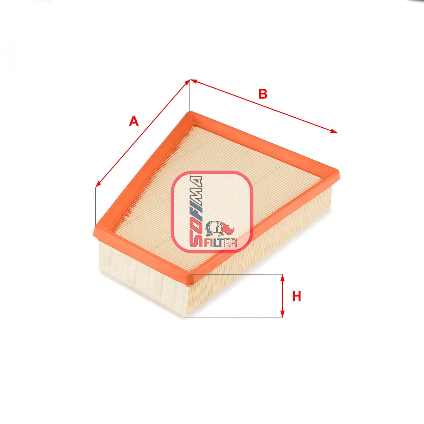 SOFIMA S3663A Air Filter