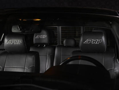PRP Seats PRP 12-14 Ford Raptor  Rear Bench Seat Covers- Black with Silver Stitch