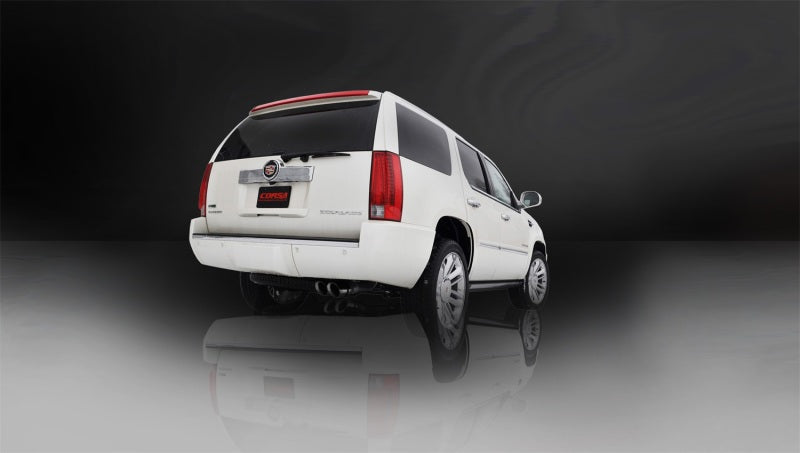 CORSA Performance Corsa 2011-2014 GMC Yukon 6.2L V8 3in Cat-Back Single Side w Twin 4in Black Pro-Series Tips