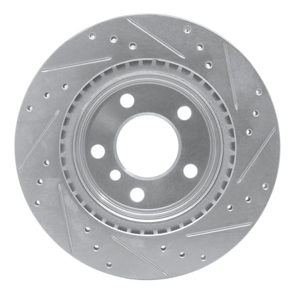 R1 Concepts R1 06-21 BMW 220i (Mexico) Rear Left Drilled & Slotted Silver Brake Rotor