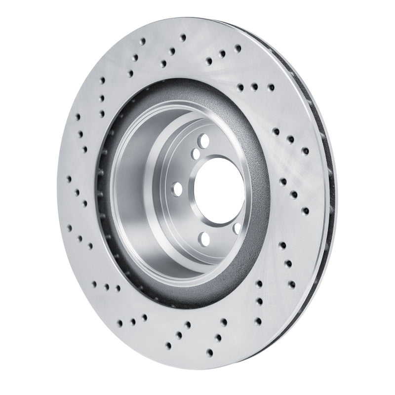 DFC 15-19 BMW X5 Right Rear Drilled Brake Rotor