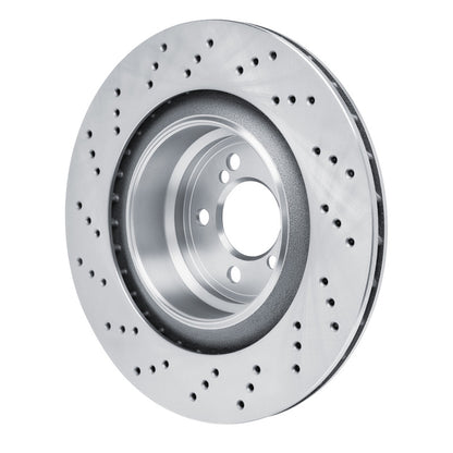 DFC 15-19 BMW X5 Right Rear Drilled Brake Rotor