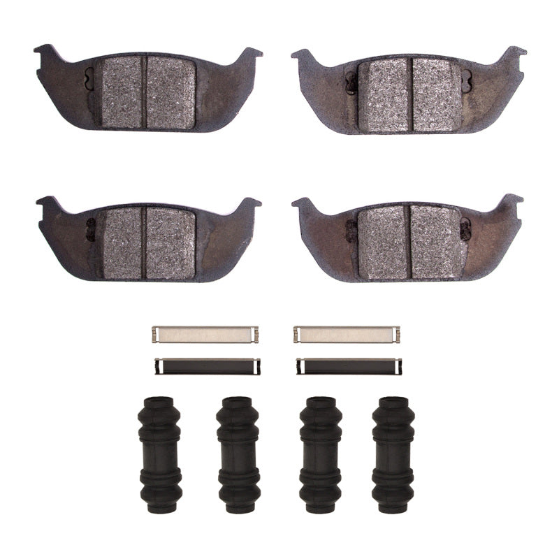 R1 Concepts R1 2003-2005 Lincoln AVIATOR Rear R1 Super Duty Pads & Hardware Kit