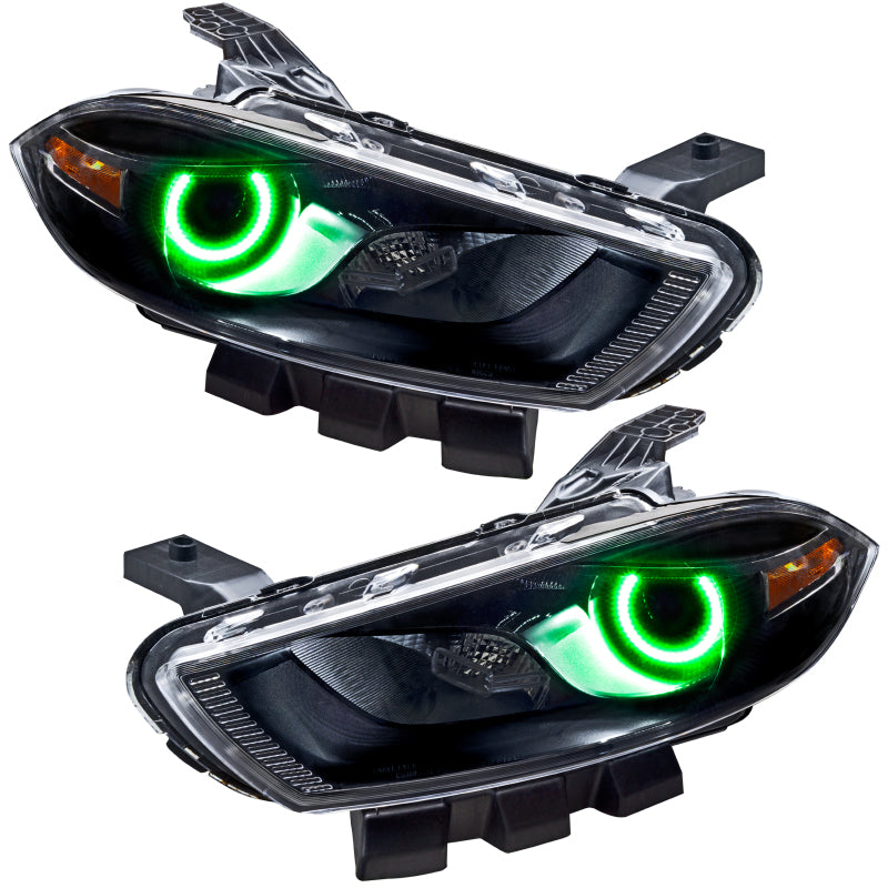 ORACLE Lighting Oracle Dodge Dart 13-16 Halo Kit - ColorSHIFT w/ Simple Controller