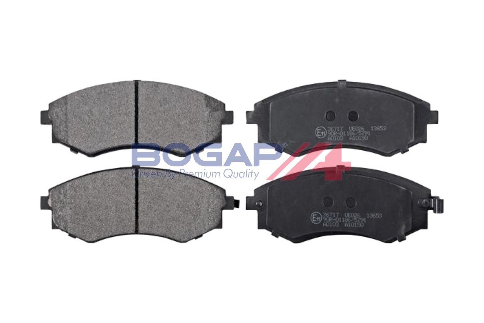 BOGAP Y8210276 Brake Pad Set, Disc Brake | ML Performance Car Parts