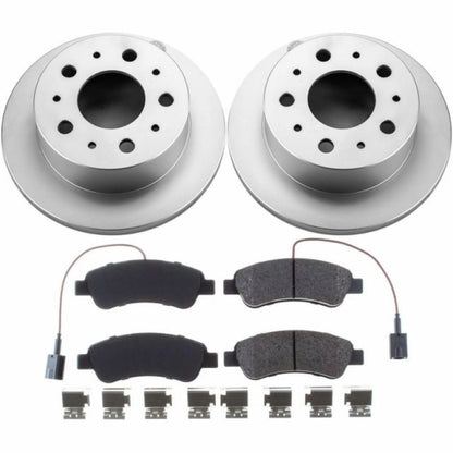 PowerStop Power Stop 14-19 Ram ProMaster 1500 Rear Z17 Evolution Geomet Coated Brake Kit