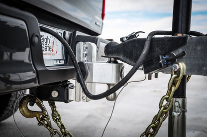 Weigh Safe 180 Hitch 8in Drop Hitch & 2.5in Shank (10K/18.5K GTWR) w/WS05 - Aluminum