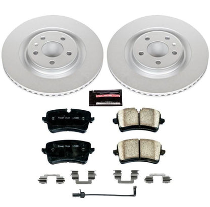 PowerStop Power Stop 14-18 Audi A6 Rear Z23 Evolution Sport Coated Brake Kit