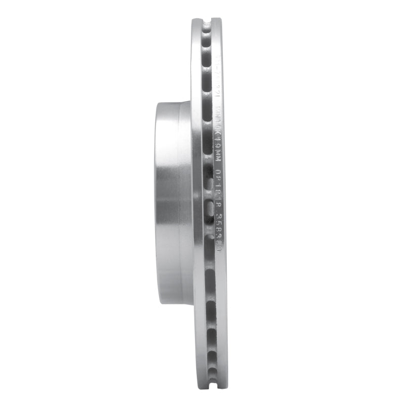 R1 Concepts R1 05-15 Volkswagen Jetta Sedan Front Left Drilled & Slotted Silver Brake Rotor