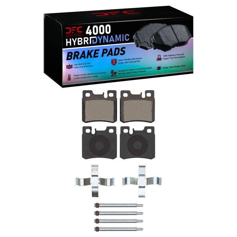 DFC 93-95 Mercedes-Benz 300TE Rear 4000 HybriDynamic Brake Pads and Hardware Kit