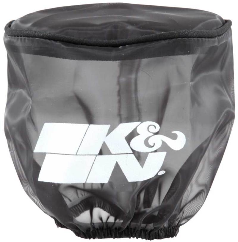 K&N Engineering K&N Black Drycharger Round Straight Air Filter Wrap 4.5in ID x 4in H