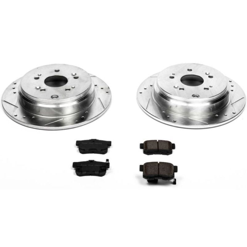 PowerStop Power Stop 07-09 Acura RDX Rear Z23 Evolution Sport Brake Kit