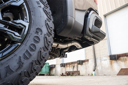 CORSA Performance Corsa 2022-2024 Chevrolet Silverado 1500 Cat-Back Dual Rear Exit with Turn Down Tail Pipes