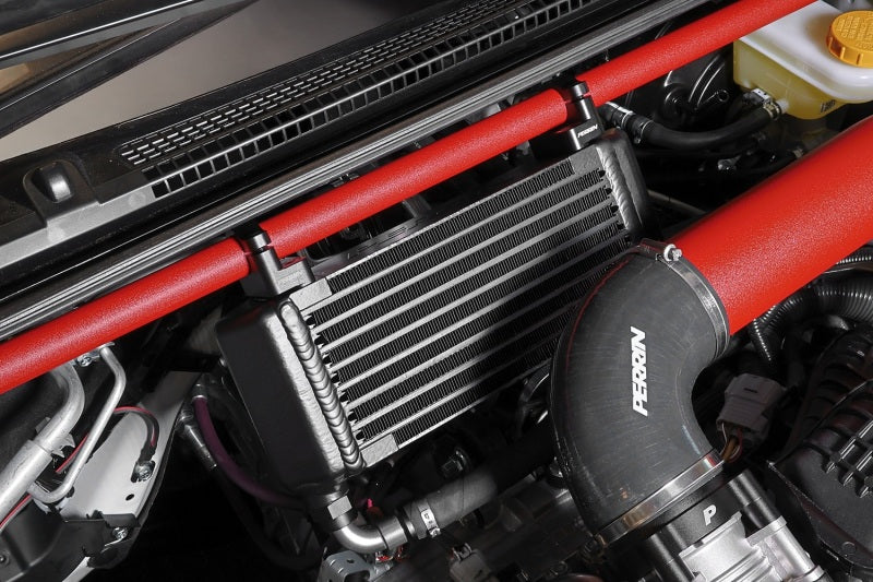 Perrin Performance PERRIN 15-26 Subaru WRX Oil Cooler Full Kit (Top Mounted Requires Strut Brace)