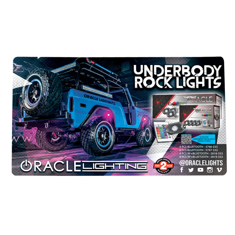ORACLE Lighting Oracle Neoprene Counter Mat 24in x 14in - Rock Light Design