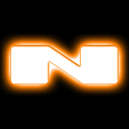 ORACLE Lighting Universal Illuminated LED Letter Badges - Matte Wht Surface Finish - N