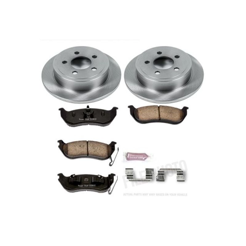 PowerStop Power Stop 03-07 Jeep Liberty Rear Autospecialty Brake Kit