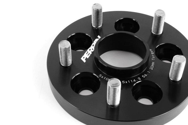 Perrin Performance PERRIN Subaru/Toyota/Scion 20mm Wheel Adapter (Bolt-On Type) 5x100 to 5x114.3 w/56mm Hub - Pair