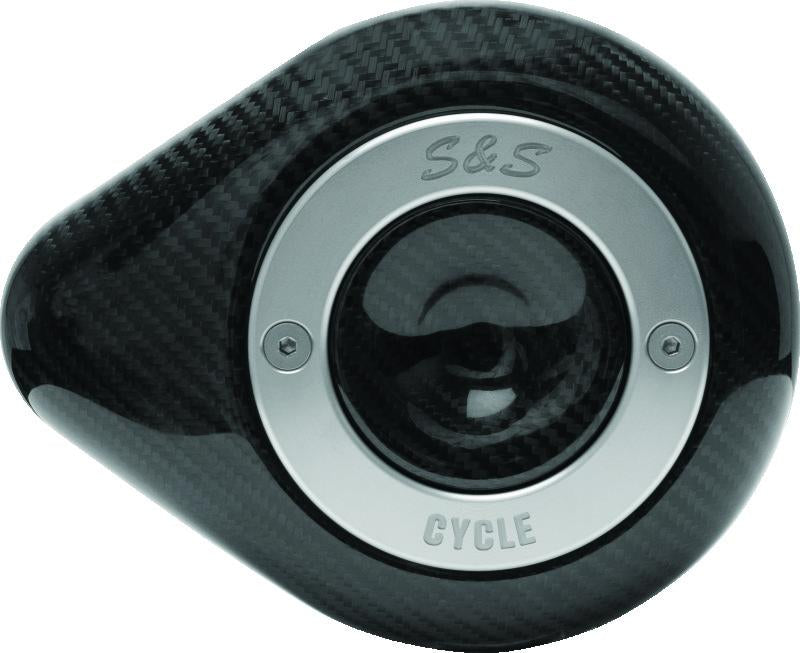 S&S Cycle Air Cleaner Cover For All Stealth Applications - Carbon Fiber