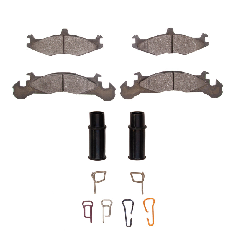 R1 Concepts R1 83-90 Dodge Charger Front Semi Met Pads & Hardware Kit