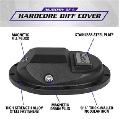 Yukon Gear & Axle Yukon Gear Hardcore Diff Cover for GM 9.5in & 9.76in Rear