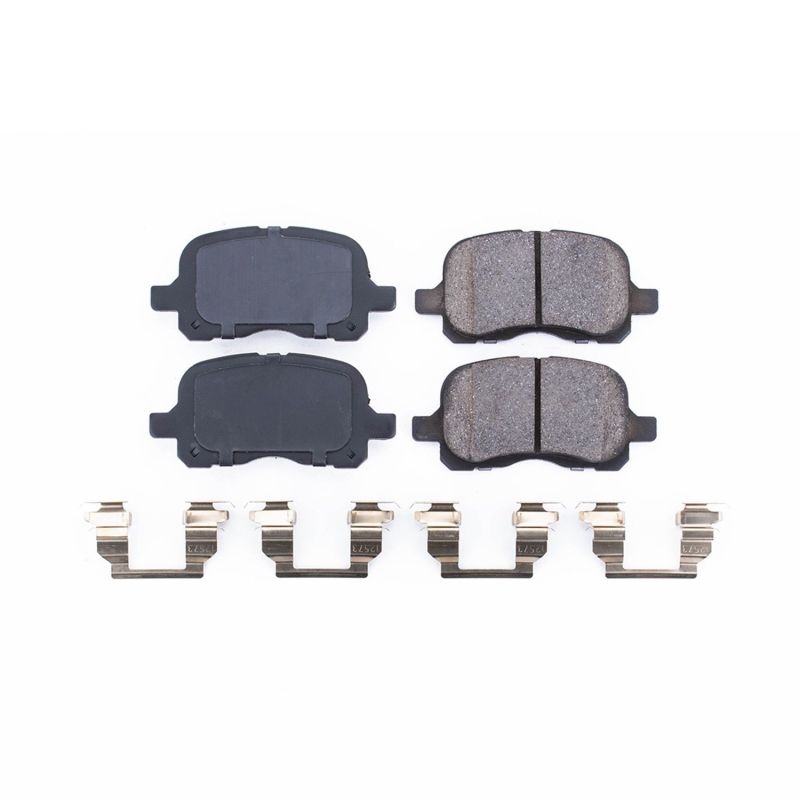PowerStop Power Stop 98-02 Chevrolet Prizm Front Z17 Evolution Ceramic Brake Pads w/Hardware