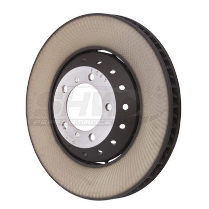 SHW Performance SHW 19-21 Porsche Cayenne S 2.9L w/19in Wheel Frt Left Smooth LW Brake Rotor (EU Only) (9Y0615301AB)