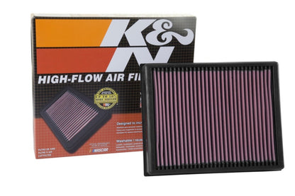 K&N Engineering K&N 16-17 Ford Ranger 2.2L/3.2L DSL Drop In Air Filter