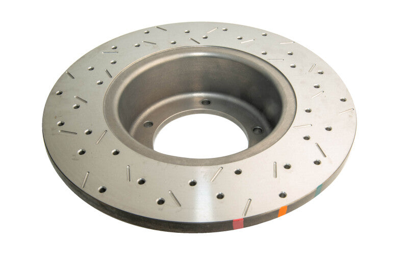 DBA 93-99 Land Rover Defender 110 Front 4000 Series Drilled & Slotted Rotor
