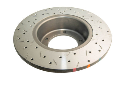 DBA 93-99 Land Rover Defender 110 Front 4000 Series Drilled & Slotted Rotor