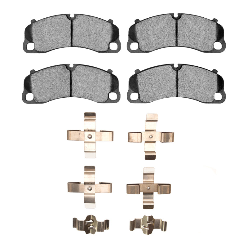 DFC 13-24 Porsche 911 Front 5000 Advanced Low Metallic Brake Pads and Hardware Kit