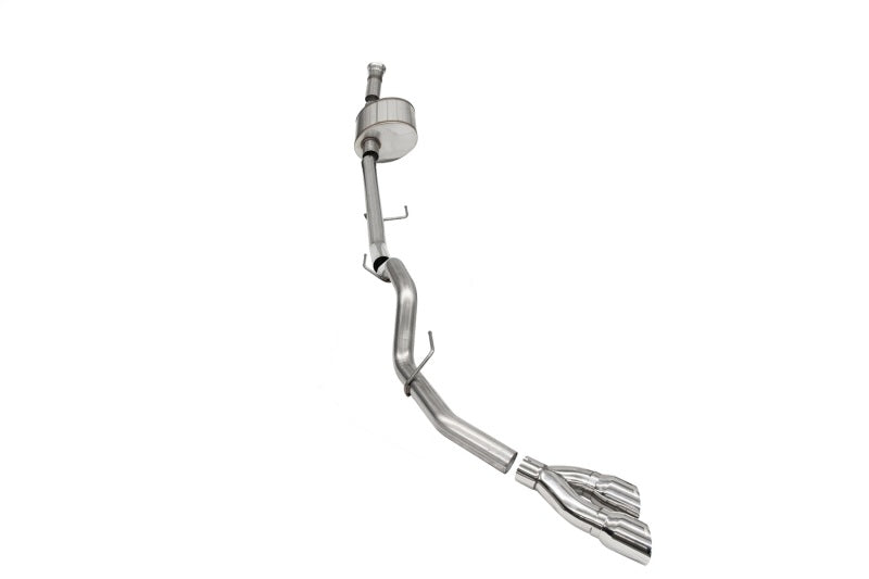 CORSA Performance Corsa 2021-2025 Ford F-150 Regular Cab/ 8in Bed 5.0L V8 Xtreme Cat-Back Single Side Exit-Polished