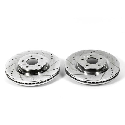 PowerStop Power Stop 2013 Infiniti JX35 Front Evolution Drilled & Slotted Rotors - Pair