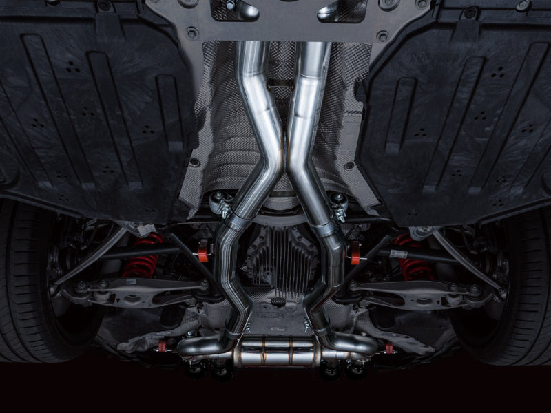 AWE Tuning SwitchPath Cat-Back Exhaust for BMW G8X M3/M4 - Diamond Black Tips