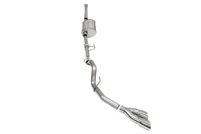 CORSA Performance Corsa 2021-2025 Ford F-150 SuperCrew/6.5in Bed 3.5L V6 Sport Cat-Back Single Side Exit-Polished