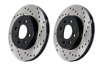 StopTech 12 Audi A6 Quattro/11-12 A7 Quattro/13 Q5/7-11/13 S4/12 S5 Front Left Drilled Rotor